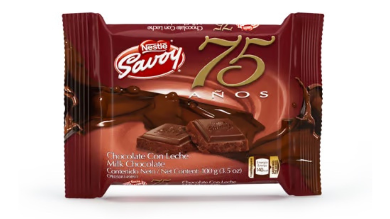 Savoy con Leche 75 aniversario 100gr NESTLE