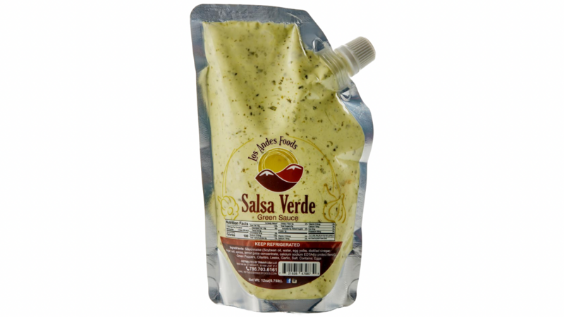 Salsa Verde 12oz LOS ANDES FOODS
