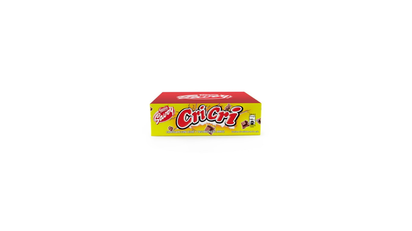 Savoy Cri cri 12 Unidades 27gr NESTLE