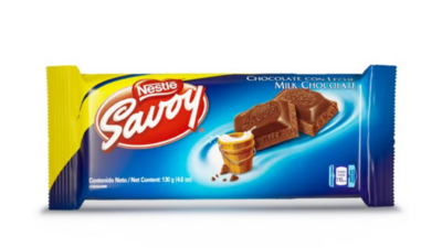 Savoy Chocolate Con Leche 130gr NESTLE