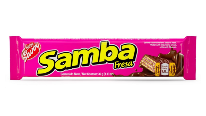 Savoy Samba Fresa 32gr NESTLE
