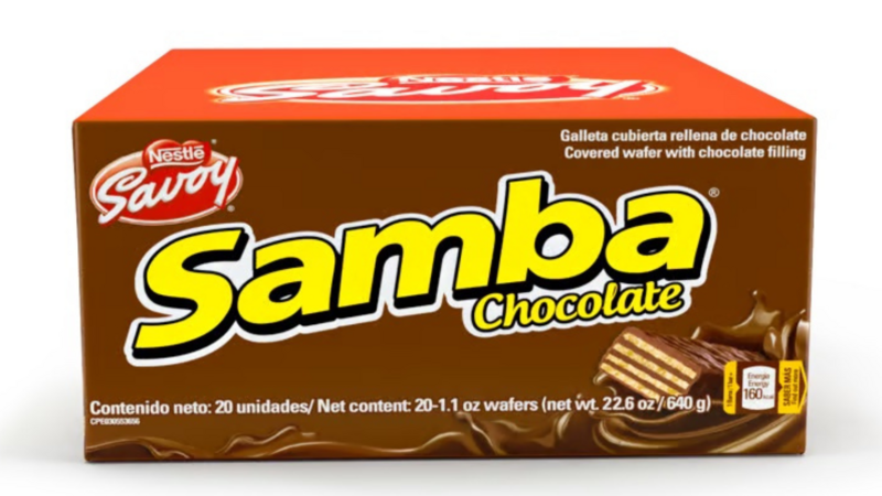 Savoy Samba Chocolate 20 Unidades NESTLE
