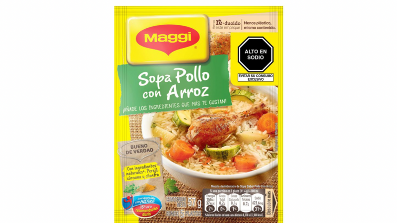 Sopa De Pollo Con Arroz 57gr MAGGI
