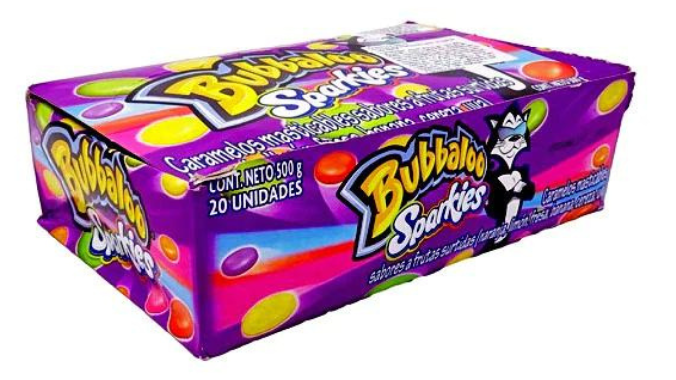 Sparkies Variado 20 Unidades 500gr BUBBALOO