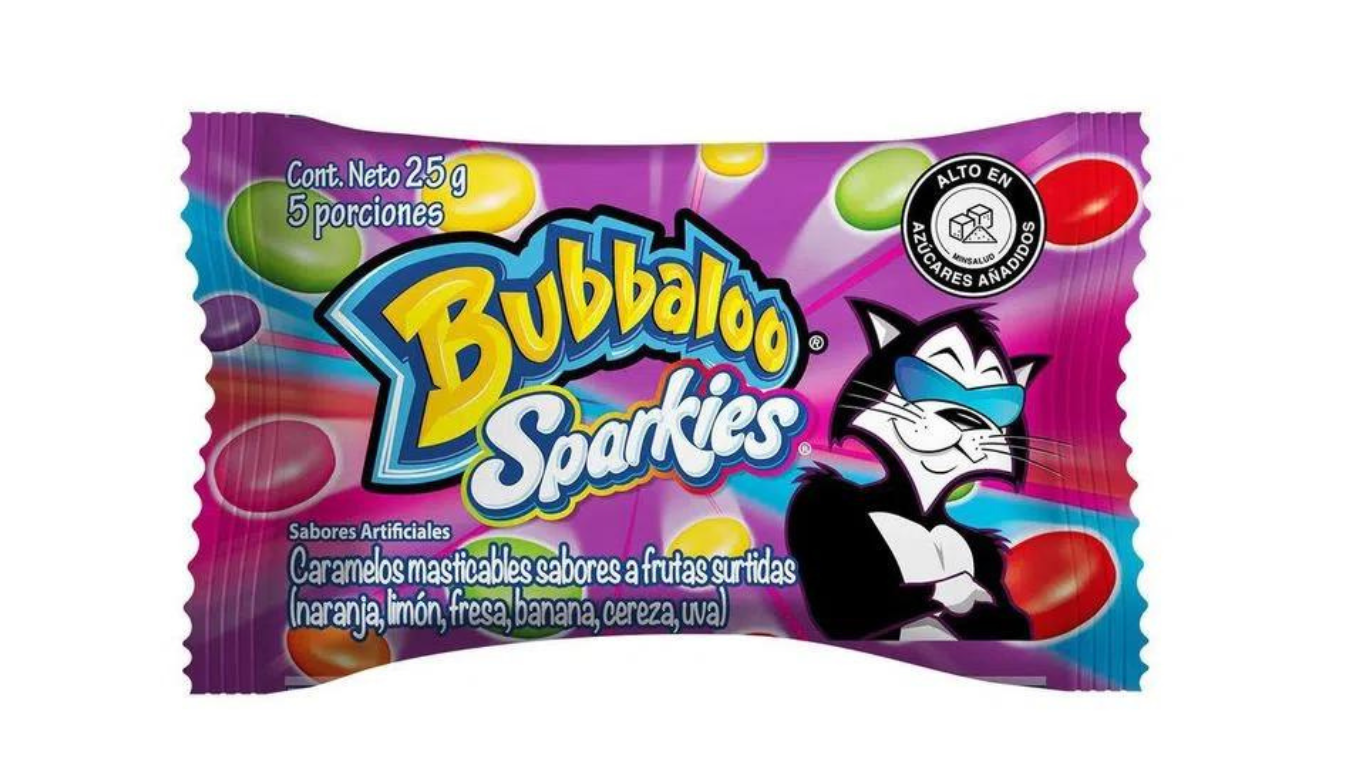 Sparkies Variado Unidad 25gr BUBBALOO