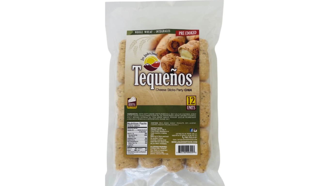 Tequeños De Chia 12 Unidades LOS ANDES FOODS