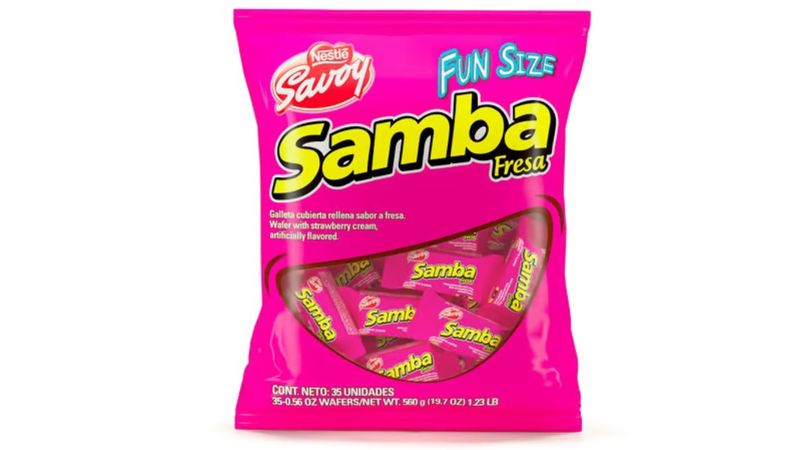 Savoy Samba Mini Fresa 35 Unidades NESTLE