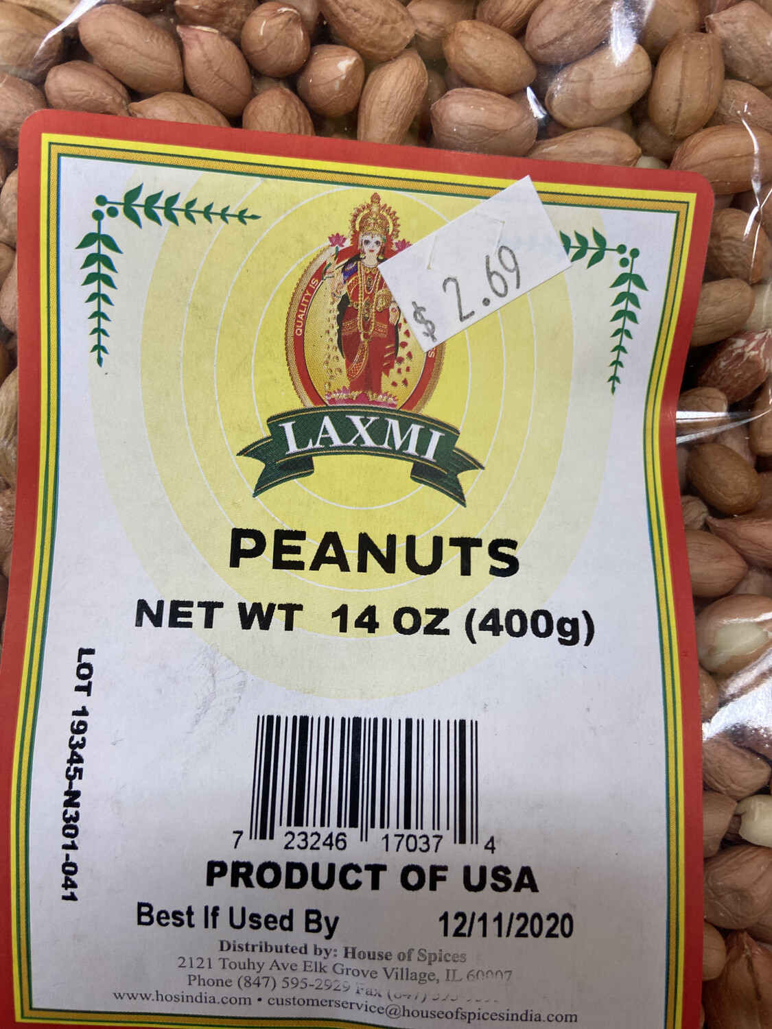 Laxmi Peanuts 400g