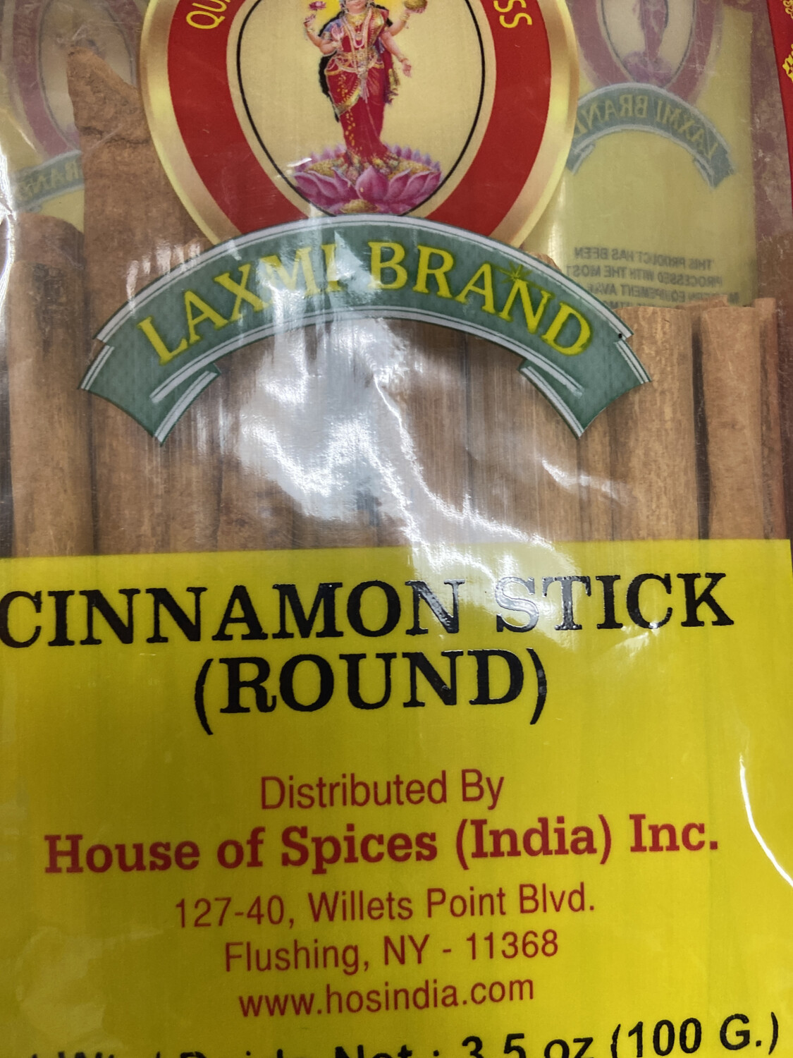 Laxmi Cinnamon Stick(round) 100g