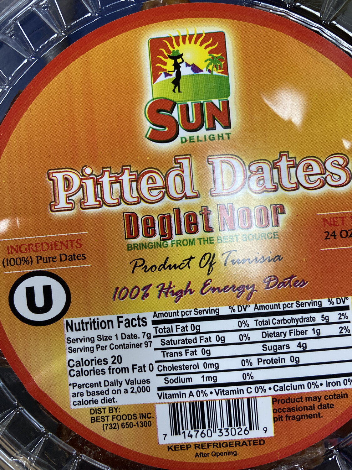 Sun Pitted Dates Delight 24oz