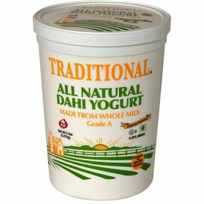Traditional Dahi Yogurt 5Lb