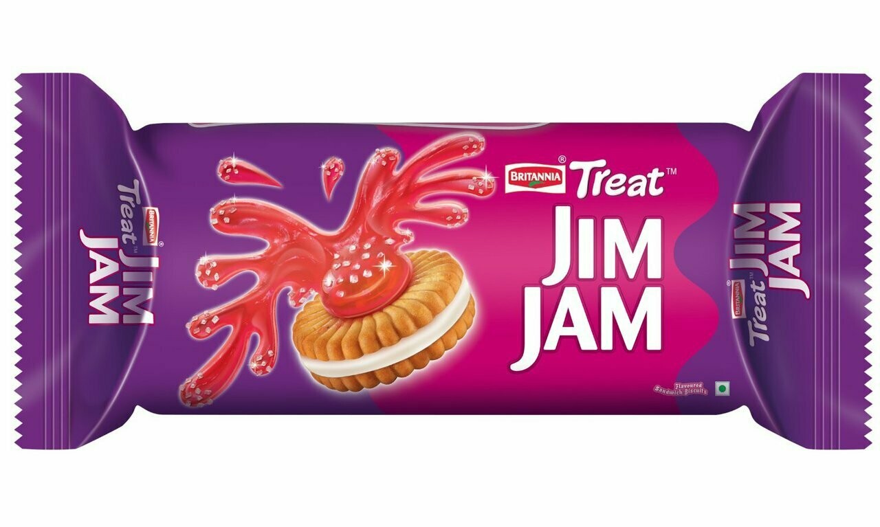 Britannia Jim Jam Biscuits 100g