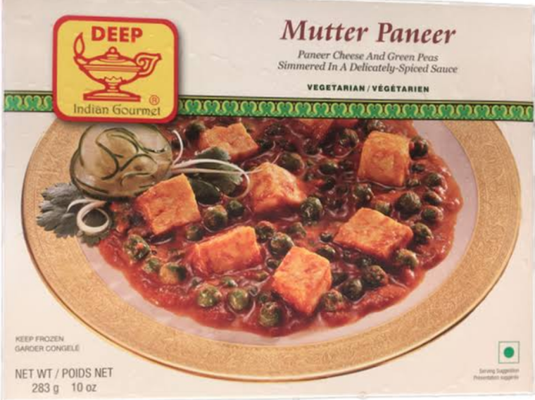 Deep Mutter Paneer Curry 10oz Frz