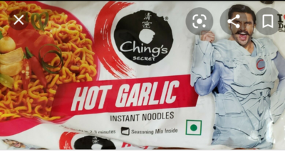 Chings Hot Garlic Noodles 240g