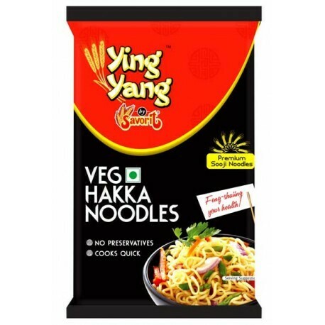 Ying Yang Veg Hakka Noodles 800g