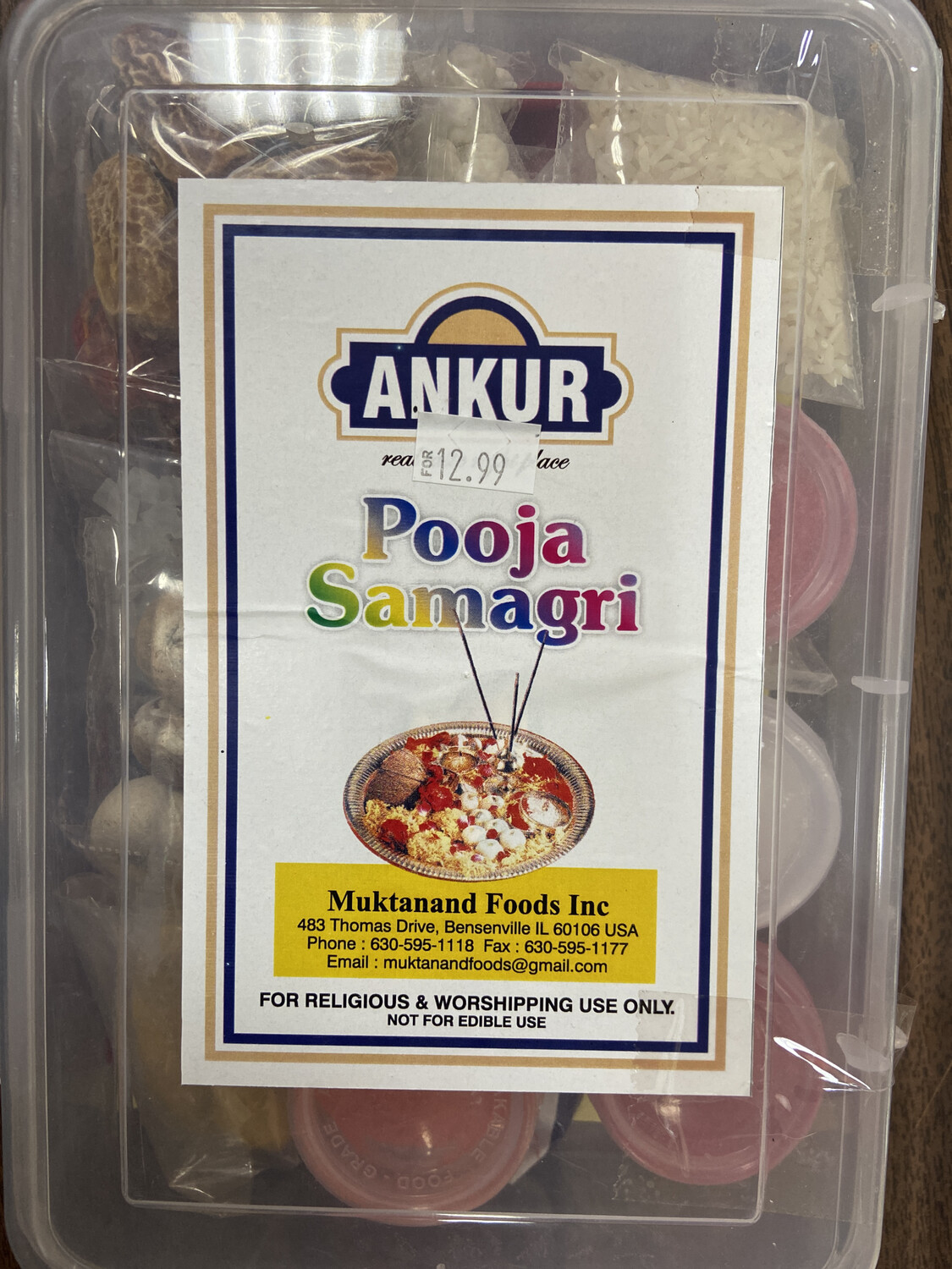 Ankur Pooja Samagri Box