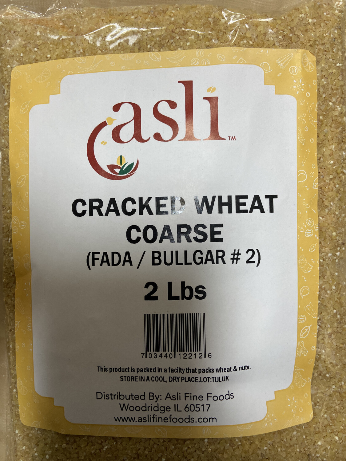 Asli Cracked Wheat Coarse 2lb
