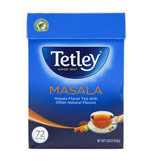 Tetley Masala Tea Bags 72