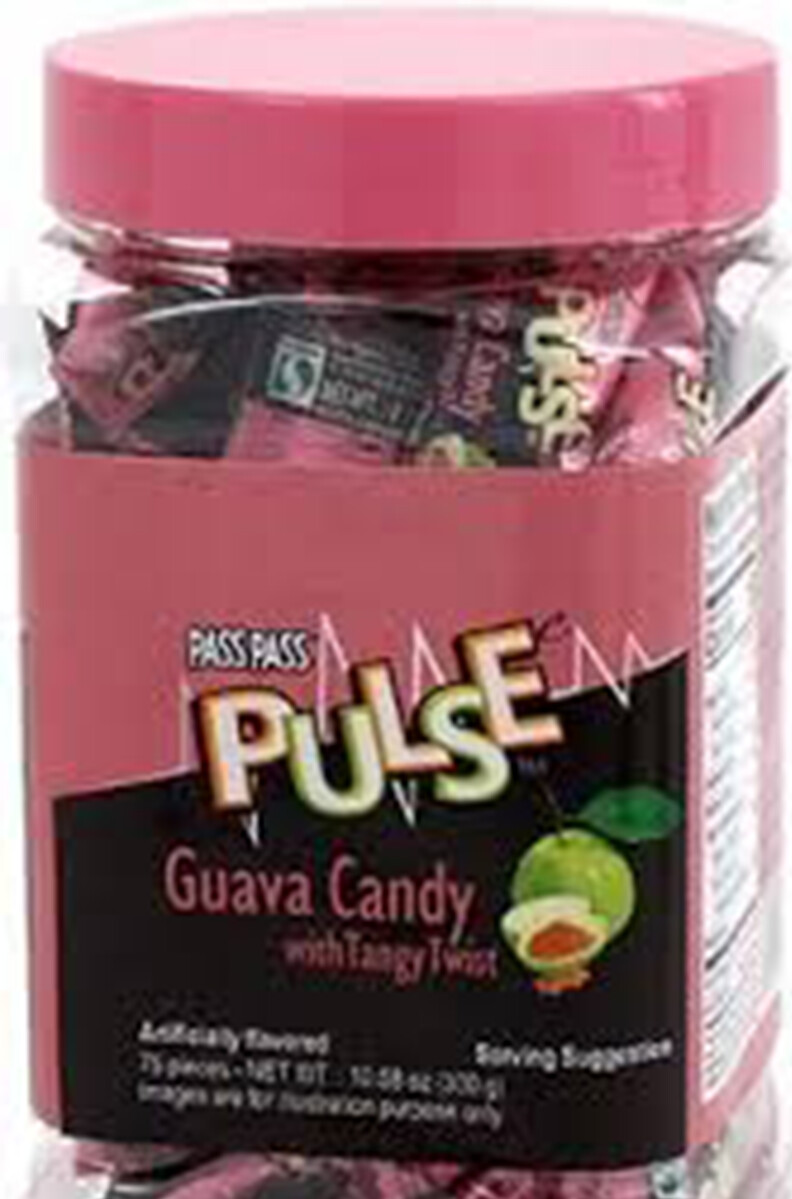 Pulse Guava Candy 300g Jar