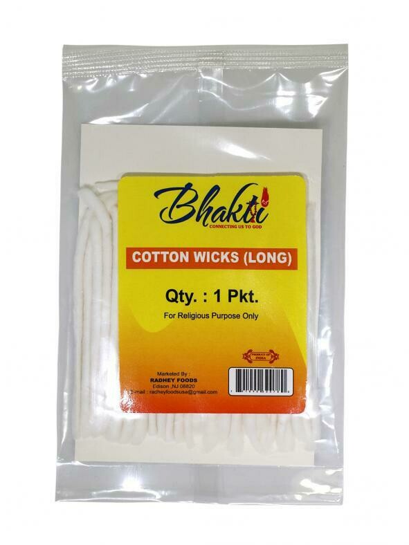 Cotton Wicks Long 50pc
