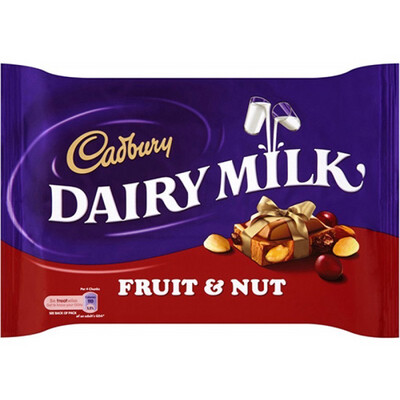 Dairy Milk Fruit & Nut 200g