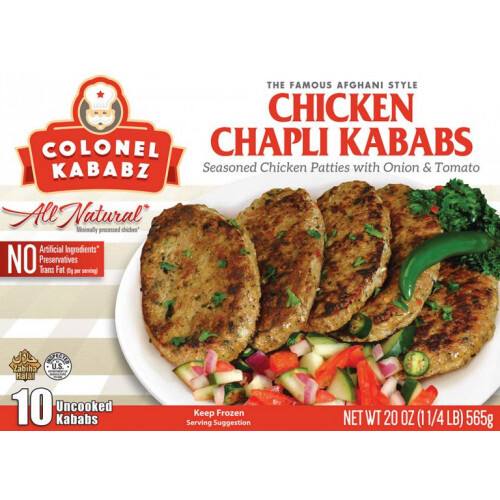 Colonel Kababz Chicken Chapli Kabab 545g