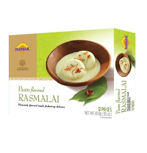 Nanak Rasmalai Paan Flavoured 12pc frz