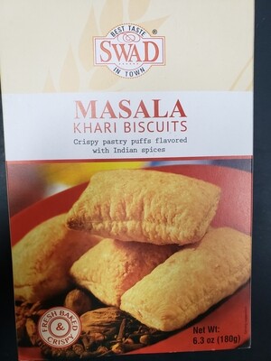Swad Masala Khari Biscuits 180g
