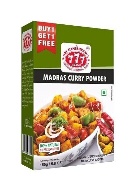 777 Madras Curry Powder 165g