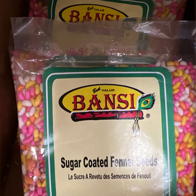 Bansi Sugar Coated Fennel Seeds 200g