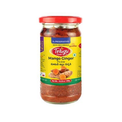 Telugu Mango Ginger Pickle