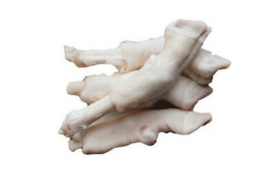 Fresh Halal Goat Paya (feet)