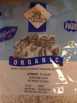 24 Mantra Organic Jowar Flour 2lb