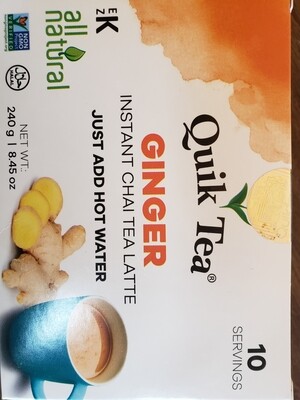 Quik Tea Tea Bags Ginger 240g
