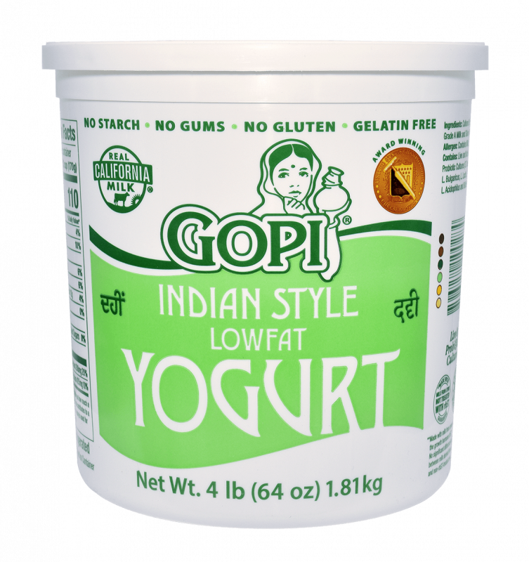 Gopi Lowfat Yogurt 4lb