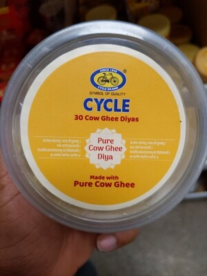 Cycle 30 Cow Ghee Diyas Box