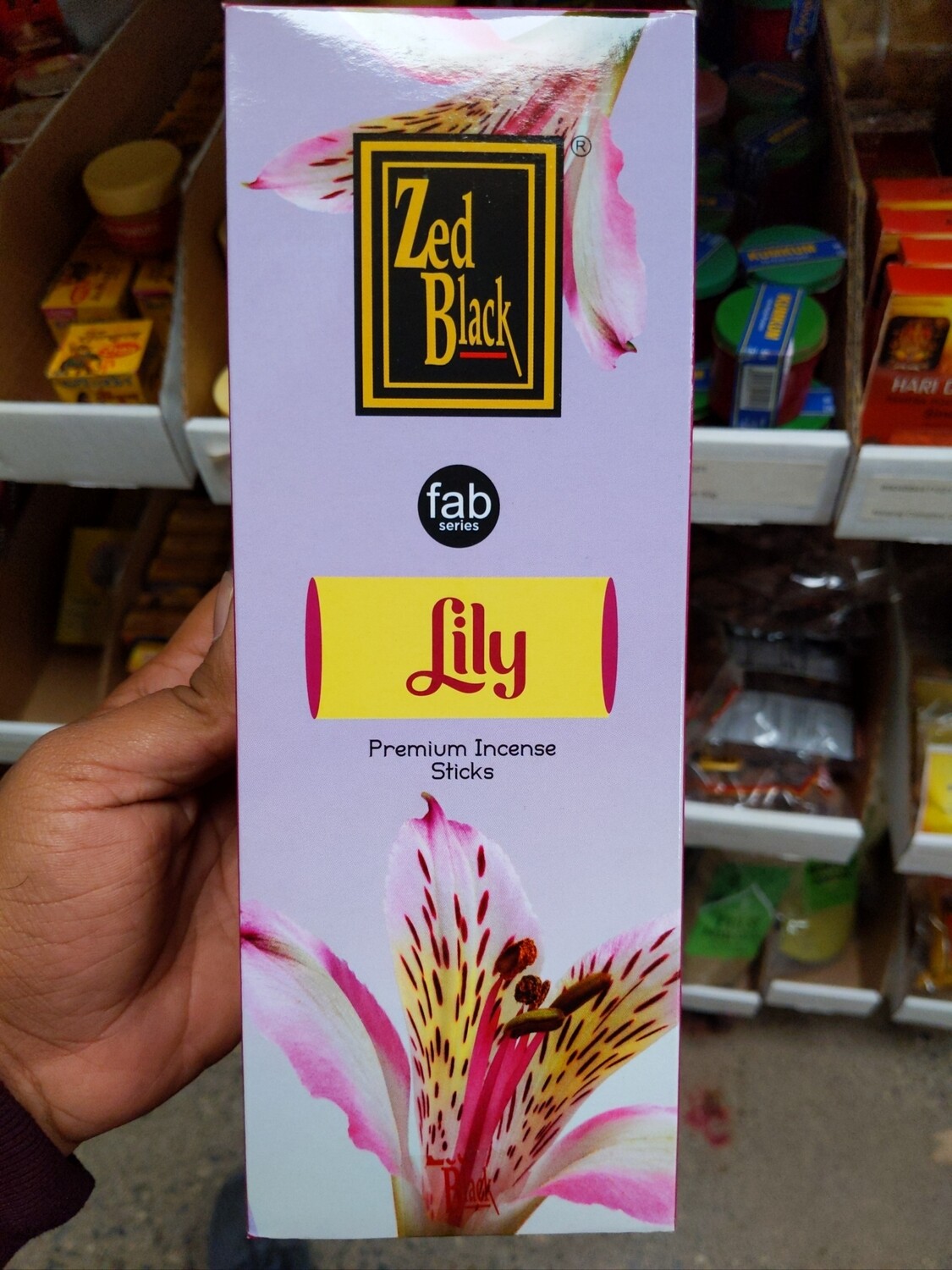 Zed Black Lily Premium Incense Sticks