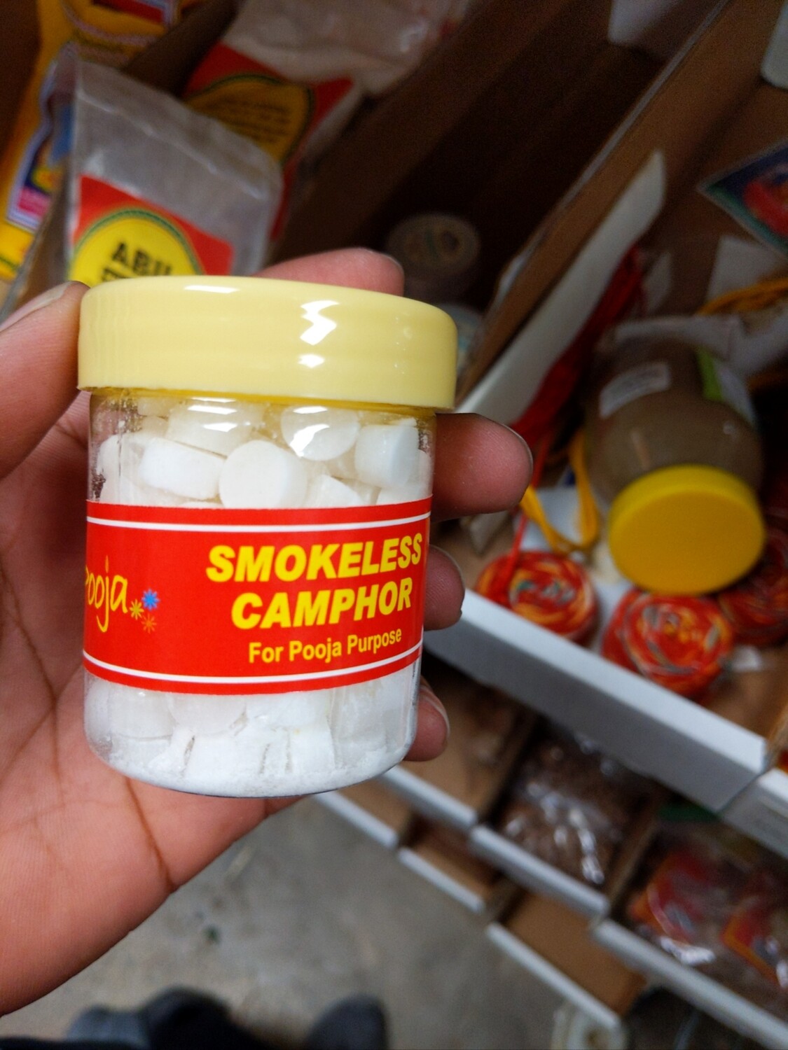 Pooja Smokeless Camphor 90g