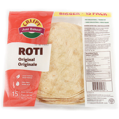 Crispy Roti Original  Plain 15pc