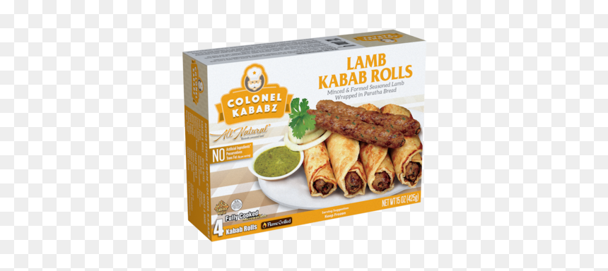 Colonel Frz Lamb Kabab Roll 1Lb