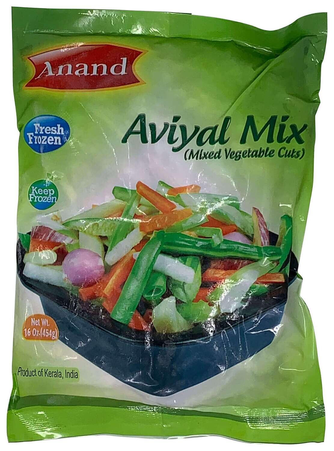 Anand Aviyal Mix (Mixed Vegetables Cut) 454g Frz