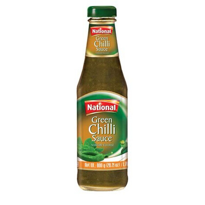 National Green Chilli Sauce 800g
