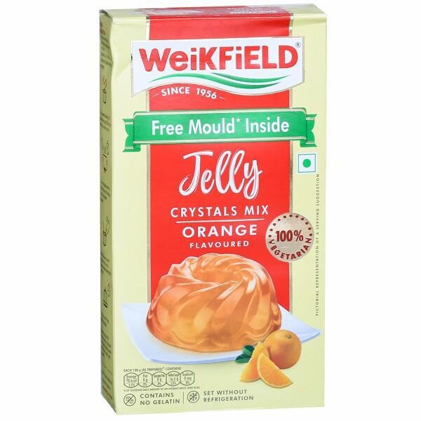 Weikfield Jelly Orange Crystals Mix 90g