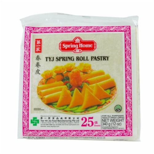 Spring Home Spring Roll Pastry 25 Sheets frz
