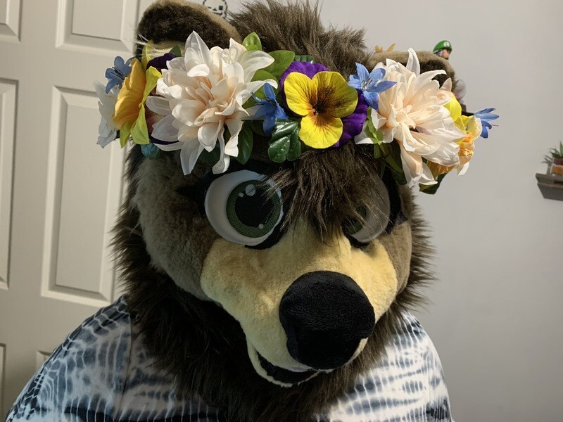 Custom Fursuit Flower Crown