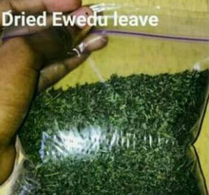 Dried Ugwu leaves