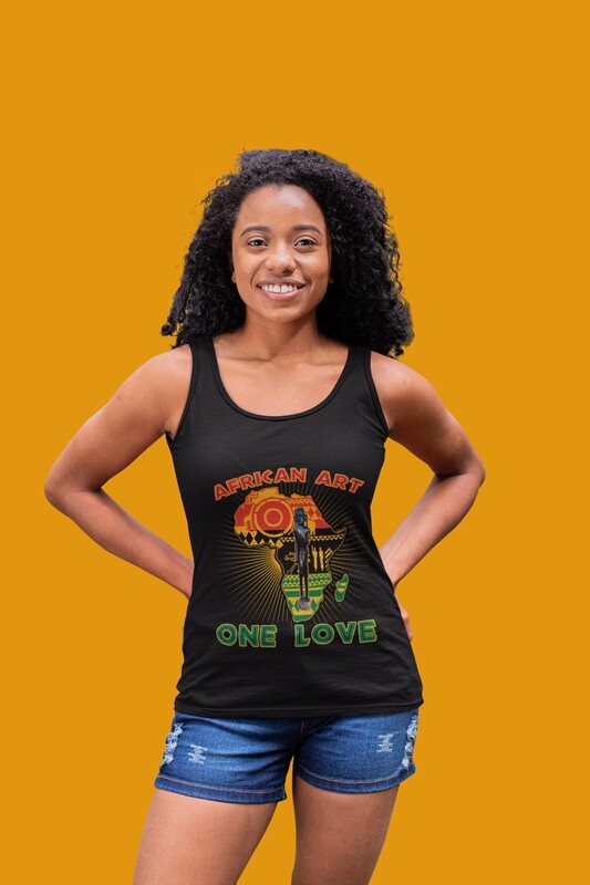 One Love Black Tank