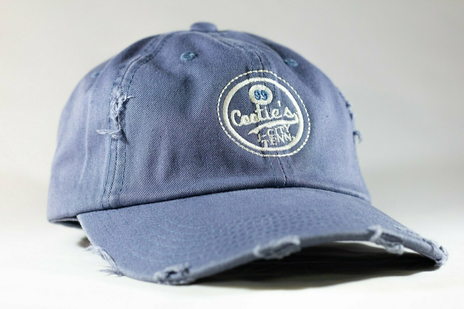 Cootie Brown&#39;s Distressed Cap Blue