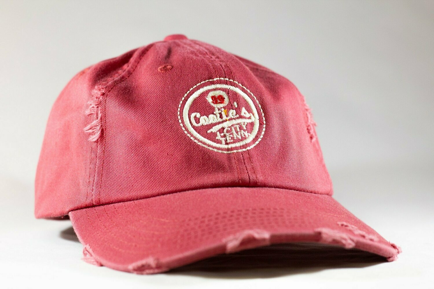Cootie Brown&#39;s Distressed Cap Red