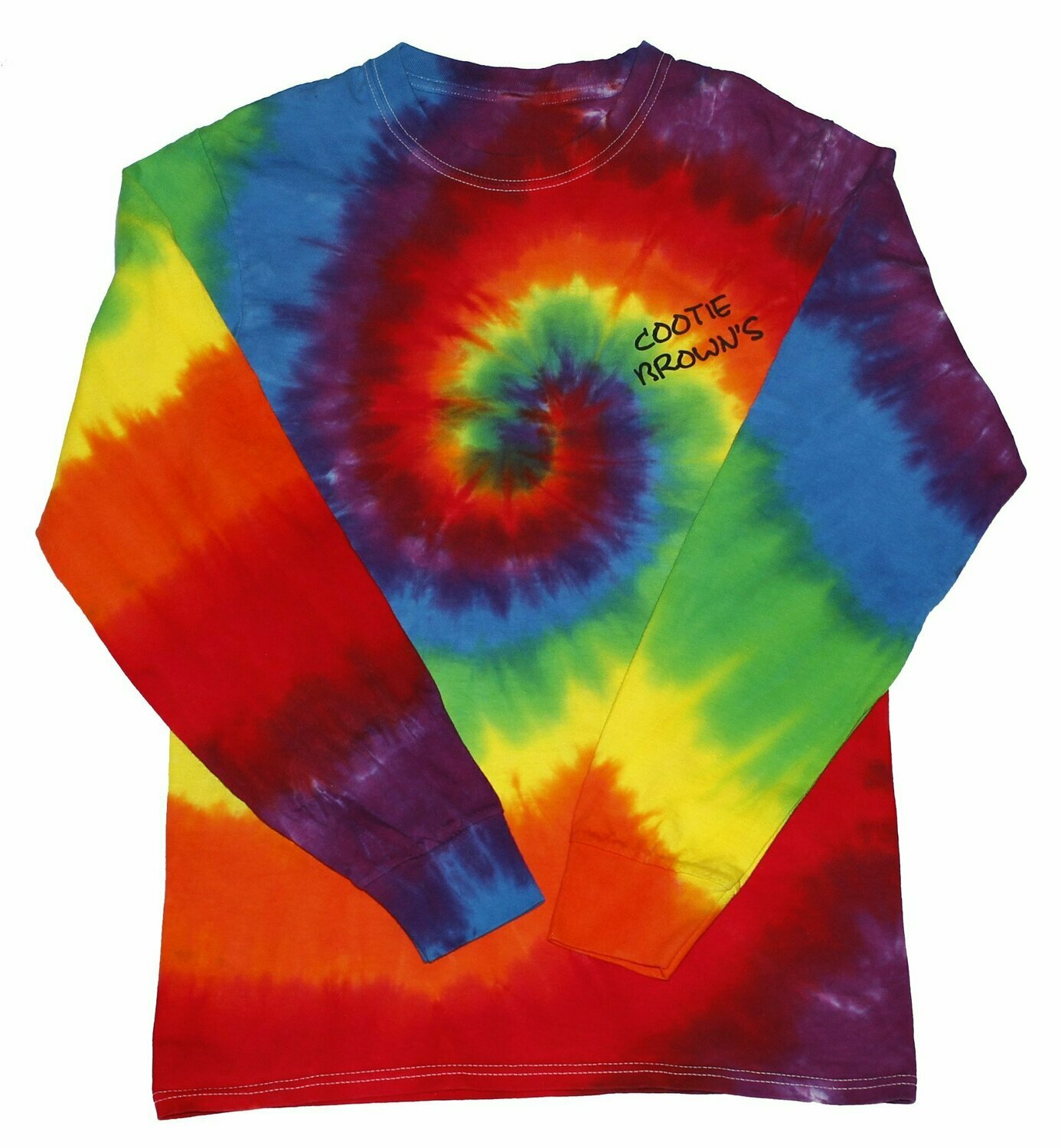 Cootie Brown's Tie-Dye Adult Long Sleeve